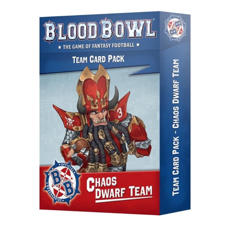Games Workshop Miniatures Blood Bowl - Chaos Dwarf Cards (Preorder - 12/10/2024 Release)