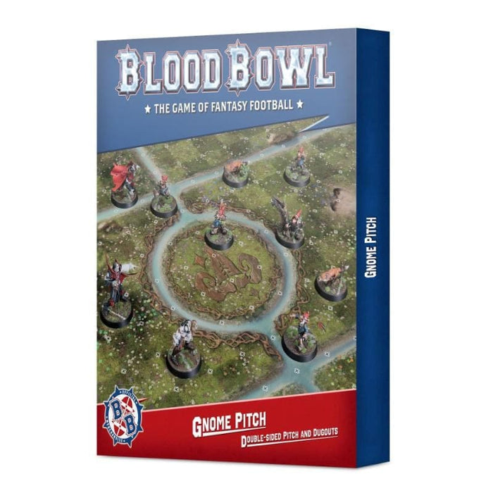 Blood Bowl - Gnome Team Pitch and Dugouts