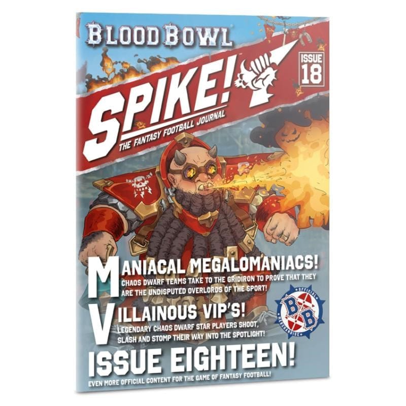 Games Workshop Miniatures Blood Bowl - Spike! Journal 18 (Preorder - 12/10/2024 Release)