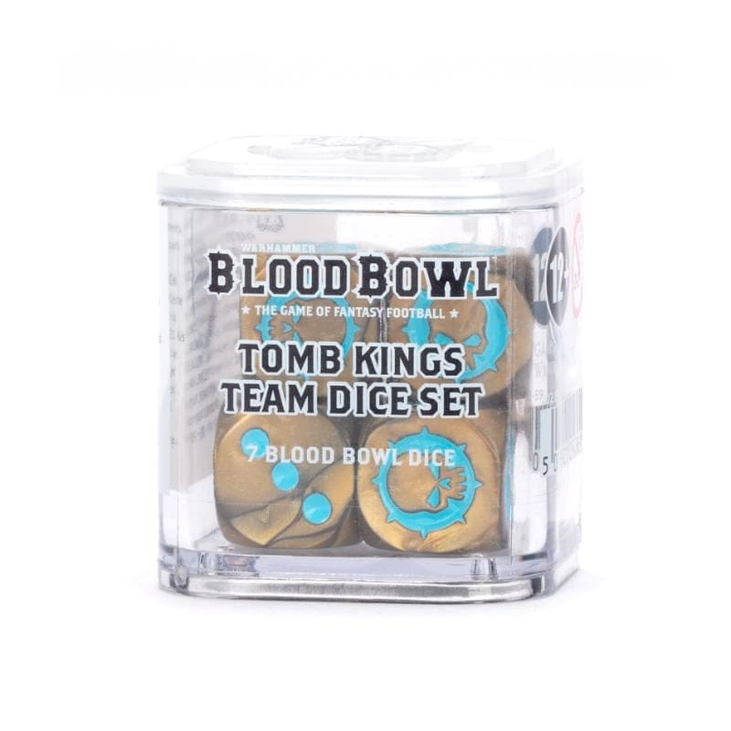 Games Workshop Miniatures Blood Bowl - Tomb Kings Team - Dice Set (Preorder - 15/11/2025 Release)