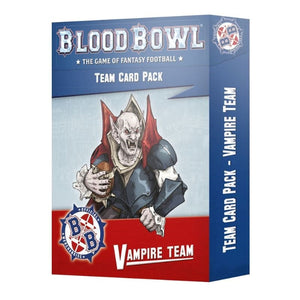 Games Workshop Miniatures Blood Bowl - Vampire Team Card Pack (30/09 release)