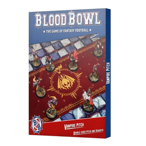 Games Workshop Miniatures Blood Bowl - Vampire Team Pitch and Dugouts