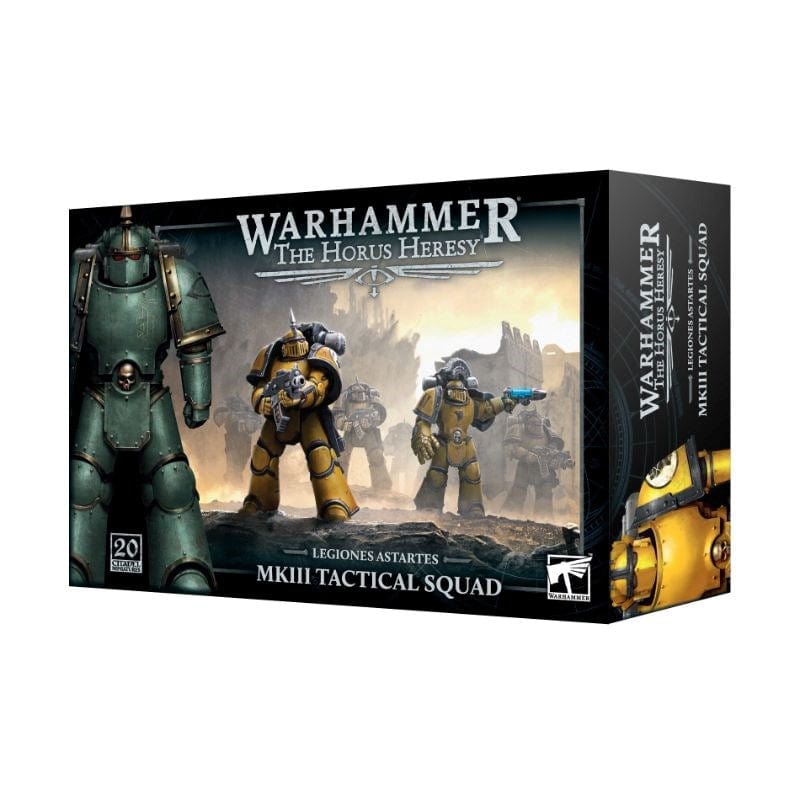 Games Workshop Miniatures Horus Heresy - Legiones Astartes - MkIII Tactical Squad (28/10/2023 release)