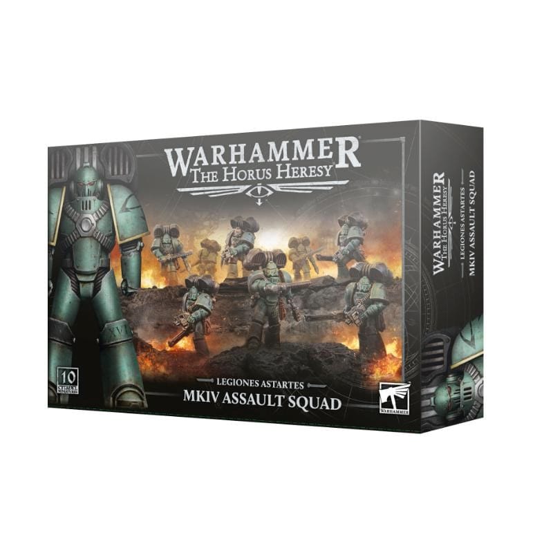 Games Workshop Miniatures Horus Heresy - Legiones Astartes - MkIV Assault Squad