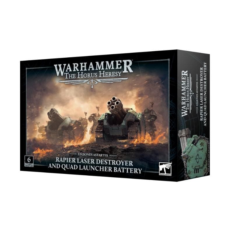 Games Workshop Miniatures Horus Heresy - Legiones Astartes - Rapier Laser Destroyer and Quad Launcher Battery (Preorder - 28/06/2025 Release)