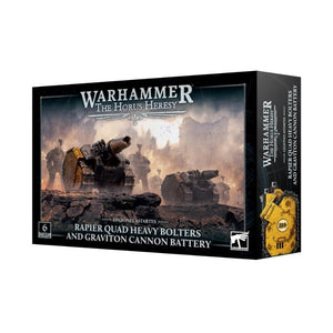 Games Workshop Miniatures Horus Heresy - Legiones Astartes - Rapier Quad Heavy Bolters and Graviton Cannon Battery (Preorder - 28/06/2025 Release)