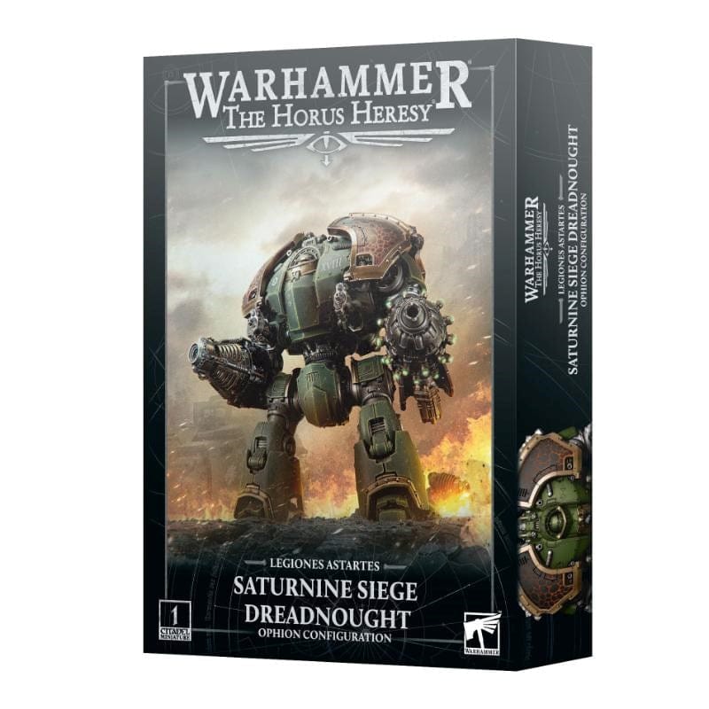 Games Workshop Miniatures Horus Heresy - Legiones Astartes - Saturnine Siege Dreadnought Ophion (Preorder - 16/08/2025 Release)
