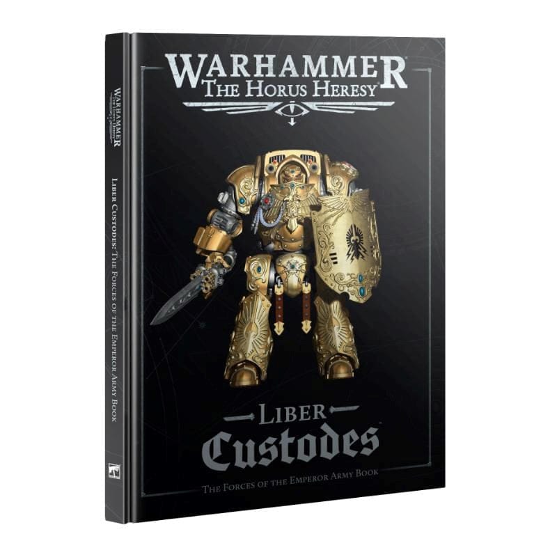 Games Workshop Miniatures Horus Heresy - Liber Custodes (3rd Edition) (Preorder - 04/04/2026 Release)