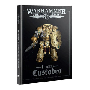 Games Workshop Miniatures Horus Heresy - Liber Custodes (3rd Edition) (Preorder - 04/04/2026 Release)