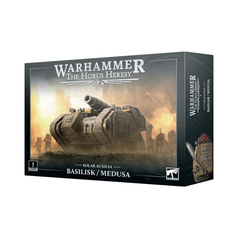 Games Workshop Miniatures Horus Heresy - Solar Auxilia - Basilisk / Medusa (11/05/2024 Release)