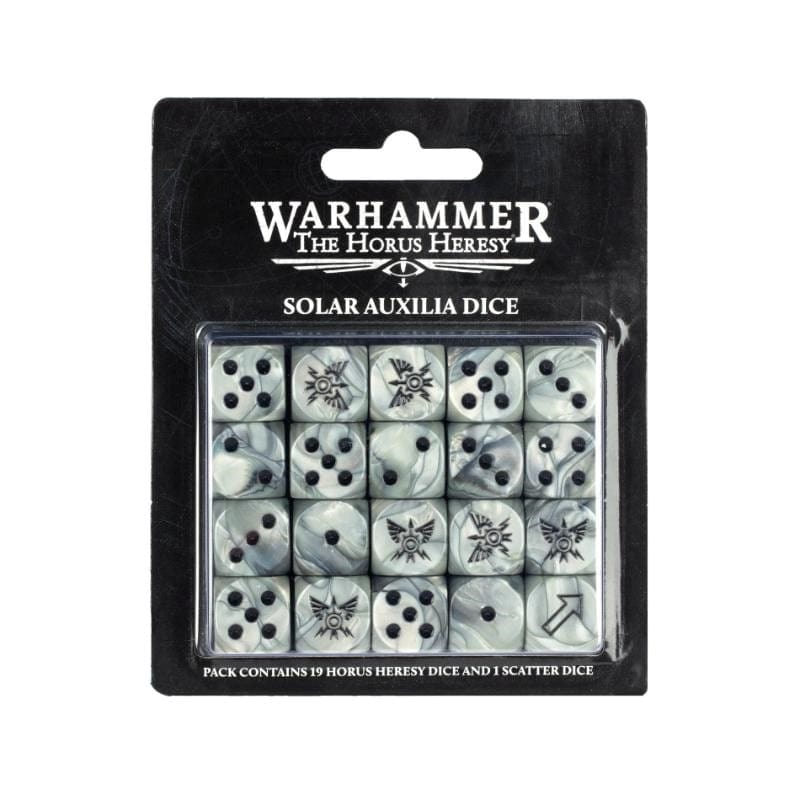 Games Workshop Miniatures Horus Heresy - Solar Auxilia - Dice (16/03/2024 release)