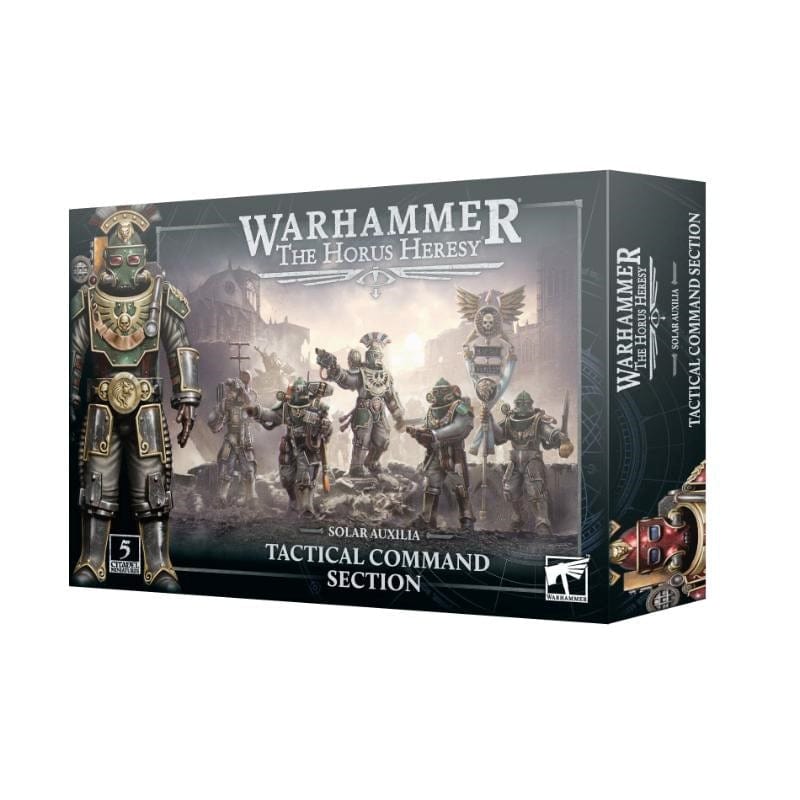 Games Workshop Miniatures Horus Heresy - Solar Auxilia - Tactical Command Section (20/04/24 release)