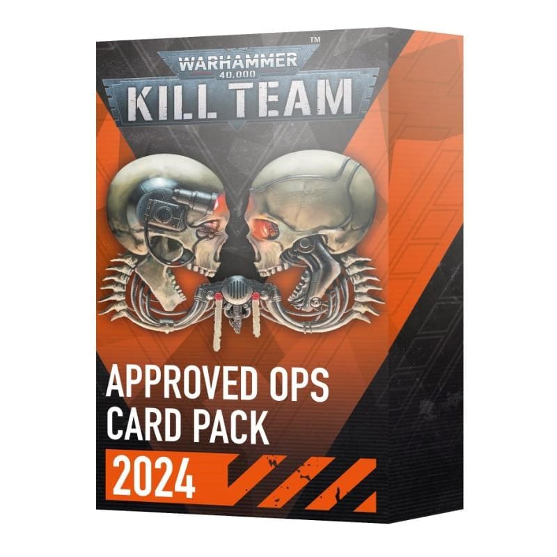 Games Workshop Miniatures Kill Team - Approved Ops Card Pack (2024) (Preorder - 05/10/2024 Release)
