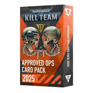 Games Workshop Miniatures Kill Team - Approved Ops Card Pack 2025 (Preorder - 20/09/2025 Release)