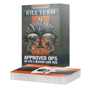 Games Workshop Miniatures Kill Team Approved Ops - Tac Ops/Mission Cards (09/12/2023 release)