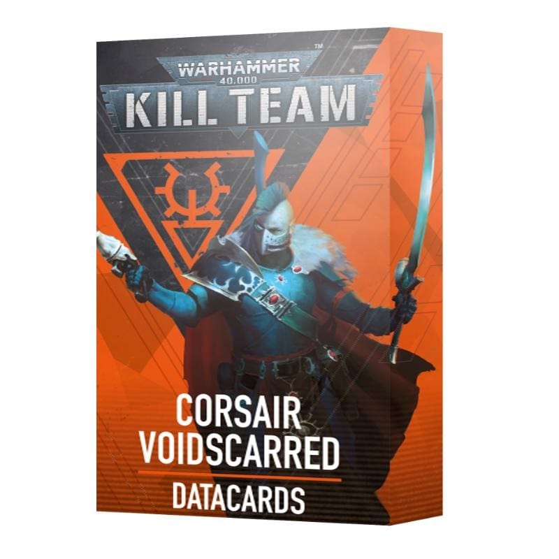 Games Workshop Miniatures Kill Team - Datacards - Corsair Voidscarred (2024) (Preorder - 05/10/2024 Release)