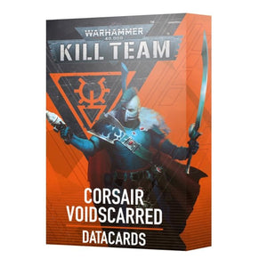 Games Workshop Miniatures Kill Team - Datacards - Corsair Voidscarred (2024) (Preorder - 05/10/2024 Release)