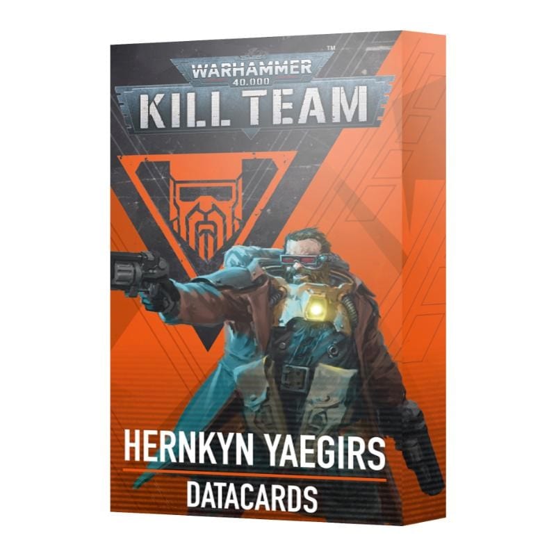 Games Workshop Miniatures Kill Team - Datacards - Hernkyn Yaegirs (2024) (Preorder - 05/10/2024 Release)