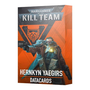 Games Workshop Miniatures Kill Team - Datacards - Hernkyn Yaegirs (2024) (Preorder - 05/10/2024 Release)