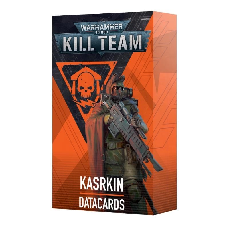 Games Workshop Miniatures Kill Team - Datacards - Kasrkin (Preorder - 09/11/2024 Release)