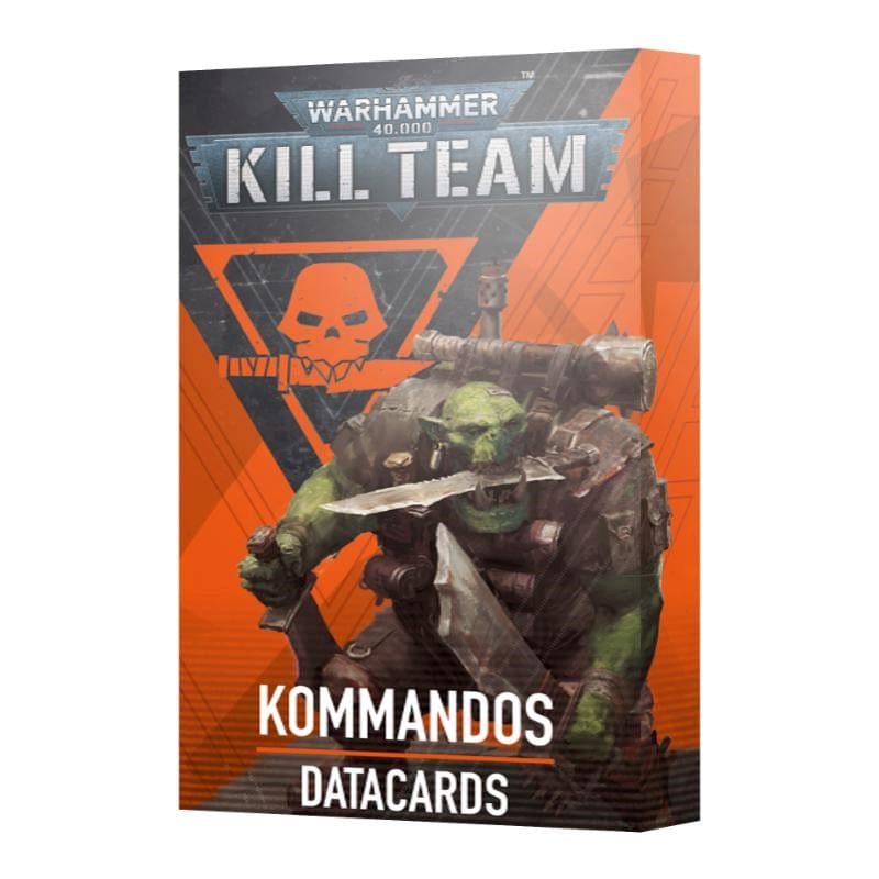 Games Workshop Miniatures Kill Team - Datacards - Kommandos (2024) (Preorder - 05/10/2024 Release)