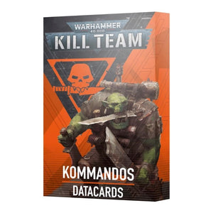 Games Workshop Miniatures Kill Team - Datacards - Kommandos (2024) (Preorder - 05/10/2024 Release)