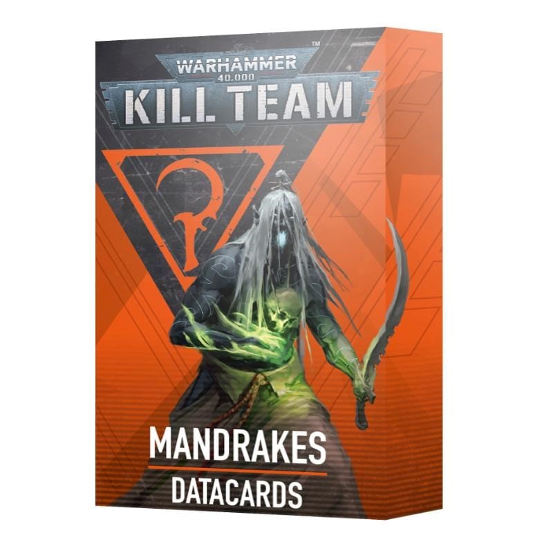 Games Workshop Miniatures Kill Team - Datacards - Mandrakes (2024) (Preorder - 05/10/2024 Release)