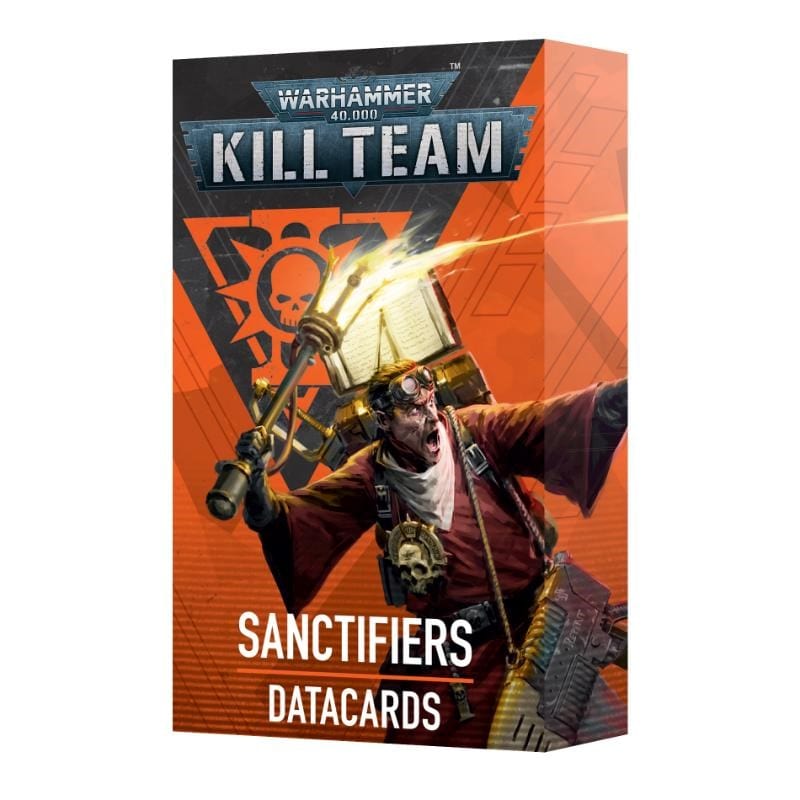 Games Workshop Miniatures Kill Team - Sanctifiers Datacards (Preorder - 28/06/2025 Release)