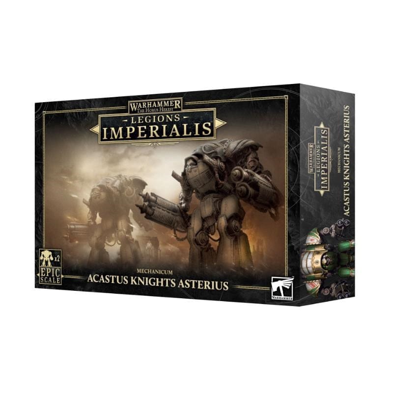 Games Workshop Miniatures Legion Imperialis - Mechanicum - Acastus Knights Asterius (Preorder - 03/05/2025 Release)