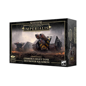 Games Workshop Miniatures Legions Imperialis - Cerberus Heavy Tank Destroyer Squadron (Preorder - 06/09/2025 Release)