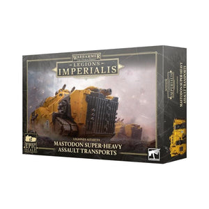 Games Workshop Miniatures Legions Imperialis - Mastodon Super-Heavy Assault Transports (Preorder - 06/09/2025 Release)