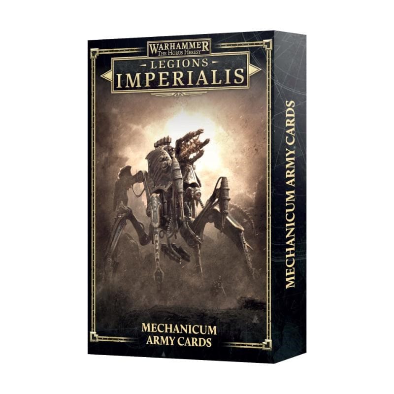 Games Workshop Miniatures Legions Imperialis - Mechanicum - Army List Cards (Preorder - 02/11/2024 Release)