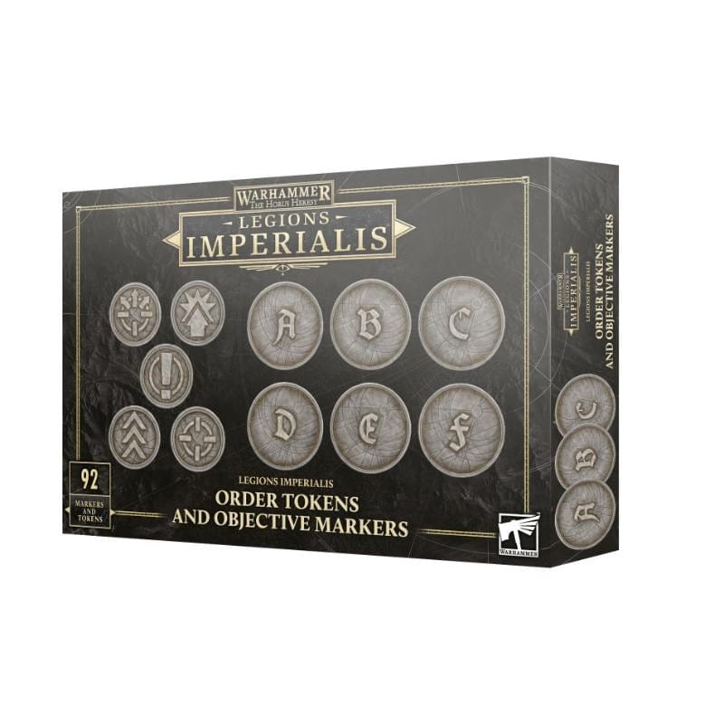 Games Workshop Miniatures Legions Imperialis - Order Tokens and Objectives Markers (Preorder - 06/09/2025 Release)