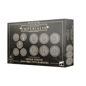 Games Workshop Miniatures Legions Imperialis - Order Tokens and Objectives Markers (Preorder - 06/09/2025 Release)