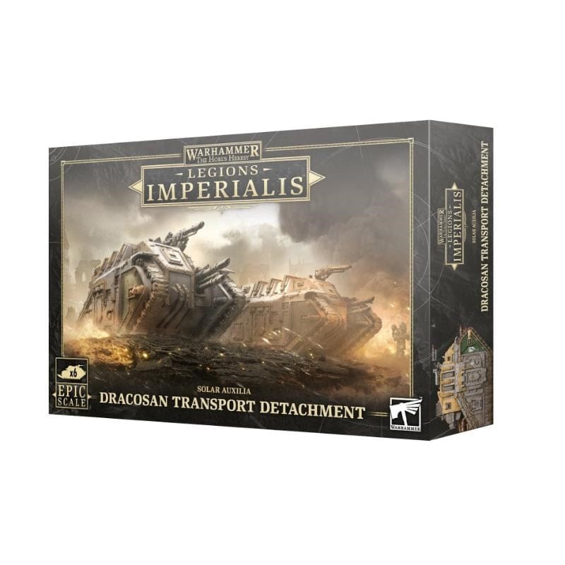 Games Workshop Miniatures Legions Imperialis - Solar Auxilia - Dracosan Transport Detachment (18/05/2024 Release)