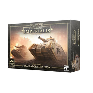 Games Workshop Miniatures Legions Imperialis - Solar Auxilia - Malcador Squadron (18/05/2024 Release)