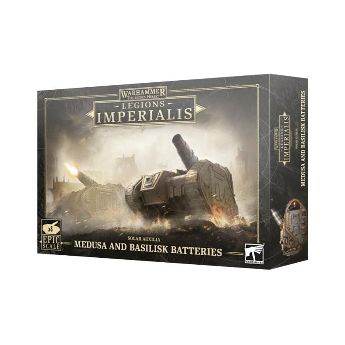 Legions Imperialis - Solar Auxilia - Medusa And Basilisk Batteries (Preorder - 18/05/2024 Release)