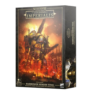 Games Workshop Miniatures Legions Imperialis - Titan Legions - Warbringer Nemesis Titan (Quake Cannon) (18/05/2024 Release)