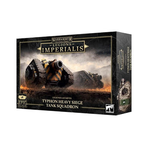 Games Workshop Miniatures Legions Imperialis - Typhon Heavy Siege Tank Squadron (Preorder - 06/09/2025 Release)