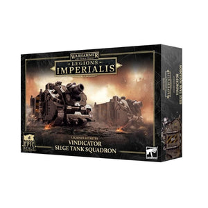 Games Workshop Miniatures Legions Imperialis - Vindicator Siege Tank Squadron (Preorder - 06/09/2025 Release)