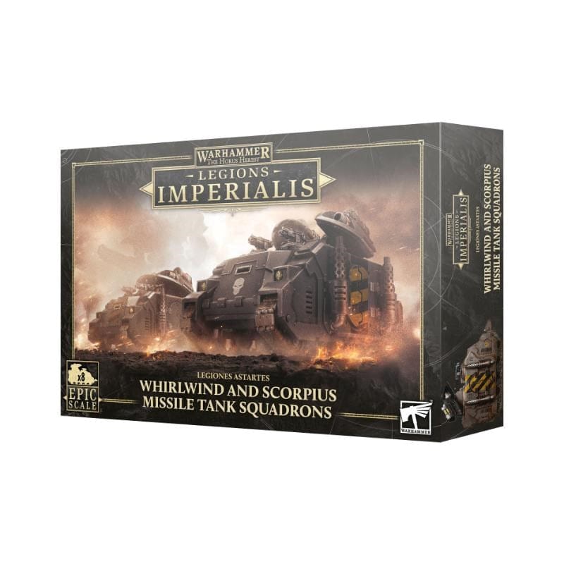Games Workshop Miniatures Legions Imperialis - Whirlwind and Skorpius Missile Tank Squadron (Preorder - 06/09/2025 Release)
