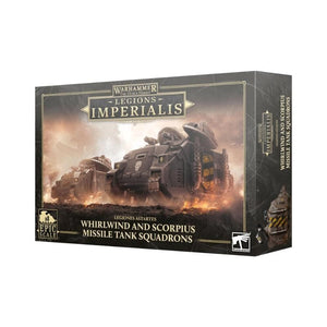 Games Workshop Miniatures Legions Imperialis - Whirlwind and Skorpius Missile Tank Squadron (Preorder - 06/09/2025 Release)
