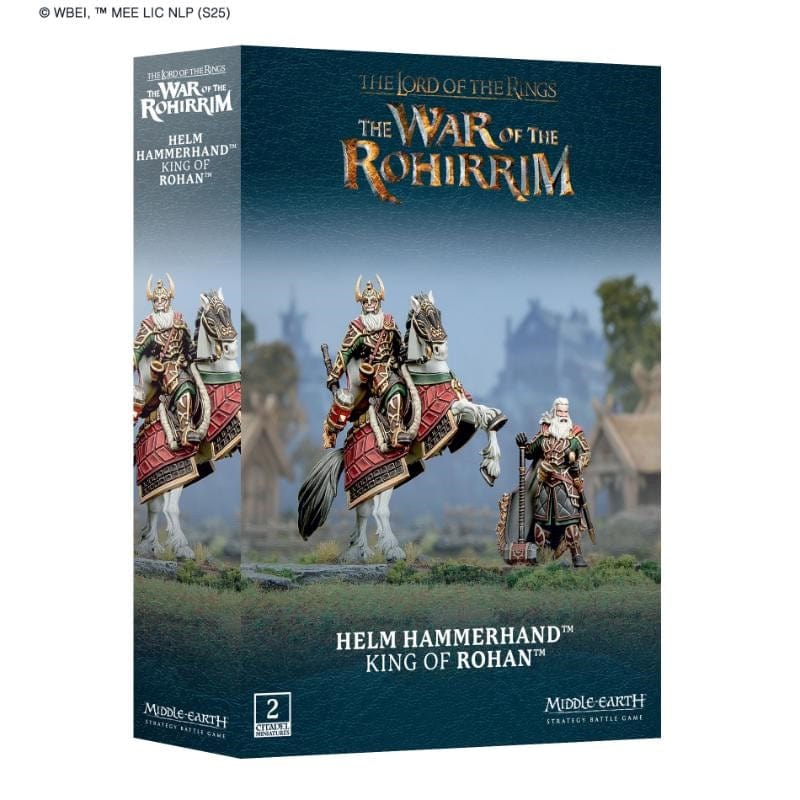 Games Workshop Miniatures Middle-Earth - Helm Hammerhand - King Of Rohan (Preorder - 04/10/2025 Release)