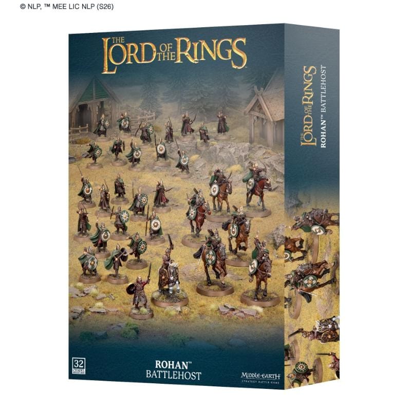 Games Workshop Miniatures Middle-Earth - Rohan Battlehost (Preorder from 12/09/2026 (26/09/2026 Release)