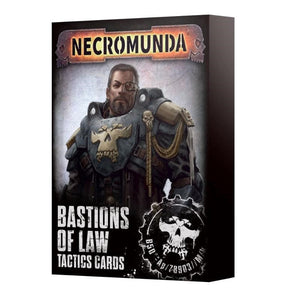 Games Workshop Miniatures Necromunda - Bastions of Law Tactics Cards (Preorder - 27/09/2025 Release)