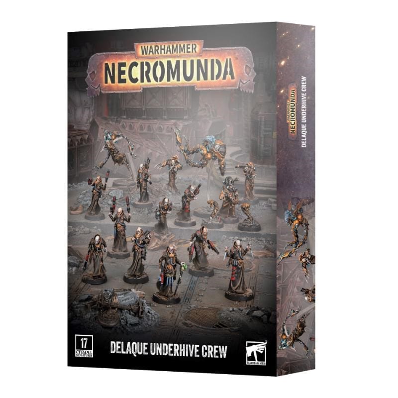 Games Workshop Miniatures Necromunda - Delaque Underhive Crew (Preorder - 15/08/2026 Release)