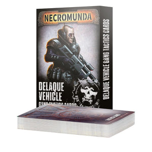 Games Workshop Miniatures Necromunda - Delaque Vehicle Gang Tactics Cards (30/03/2024 release)