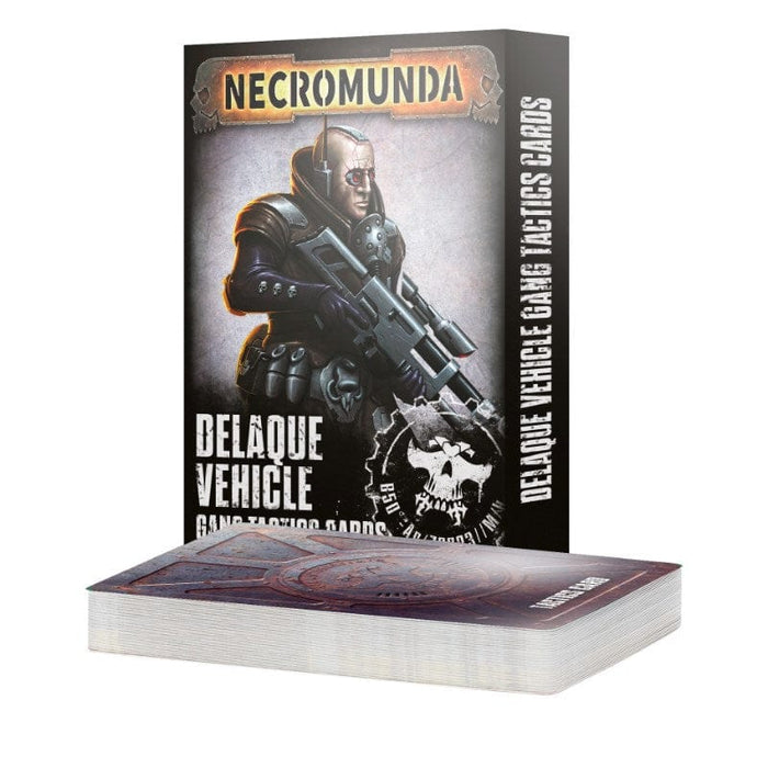 Necromunda - Delaque Vehicle Gang Tactics Cards