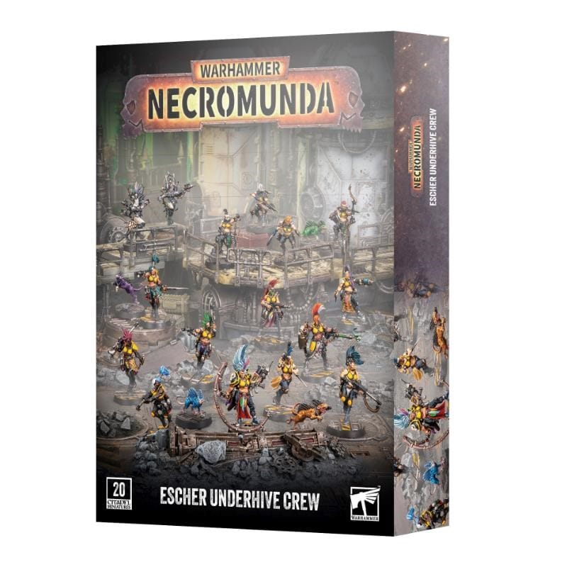 Games Workshop Miniatures Necromunda - Escher Underhive Crew (Preorder - 15/08/2026 Release)