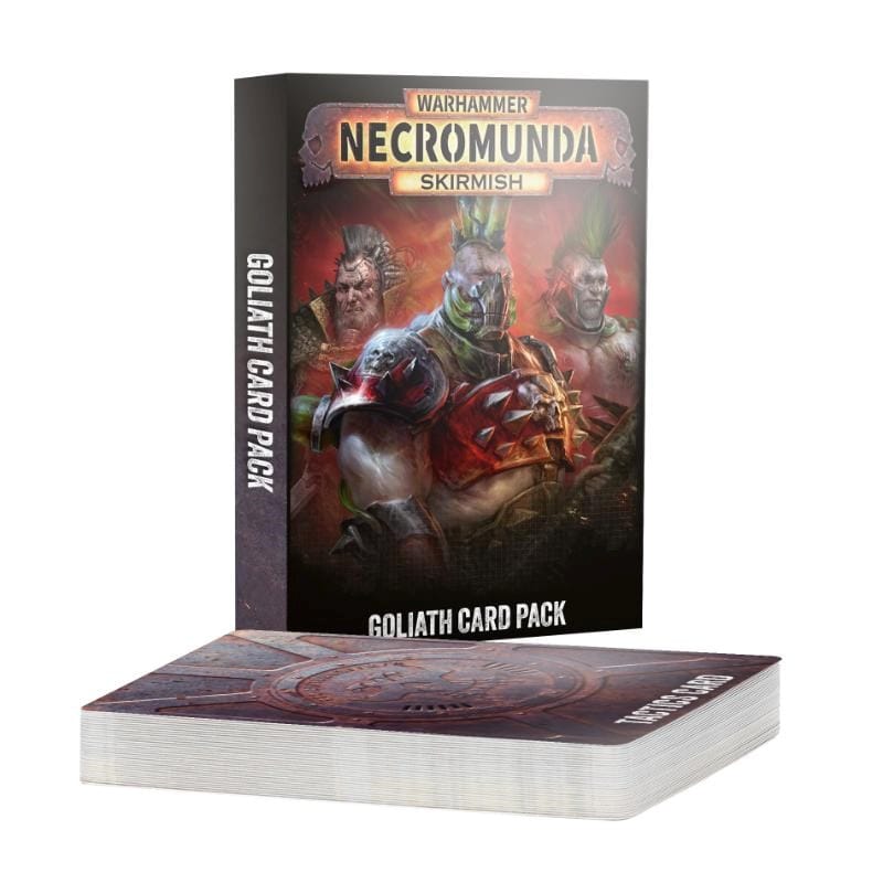 Games Workshop Miniatures Necromunda - Goliath - Card Pack (Preorder - 19/09/2026 Release)
